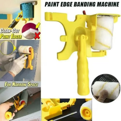 🔥Clean Cut Paint Edger Trimming Roller Brush