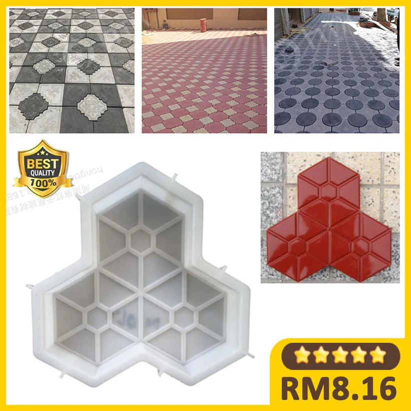 DIY Patio Paving Mold YT