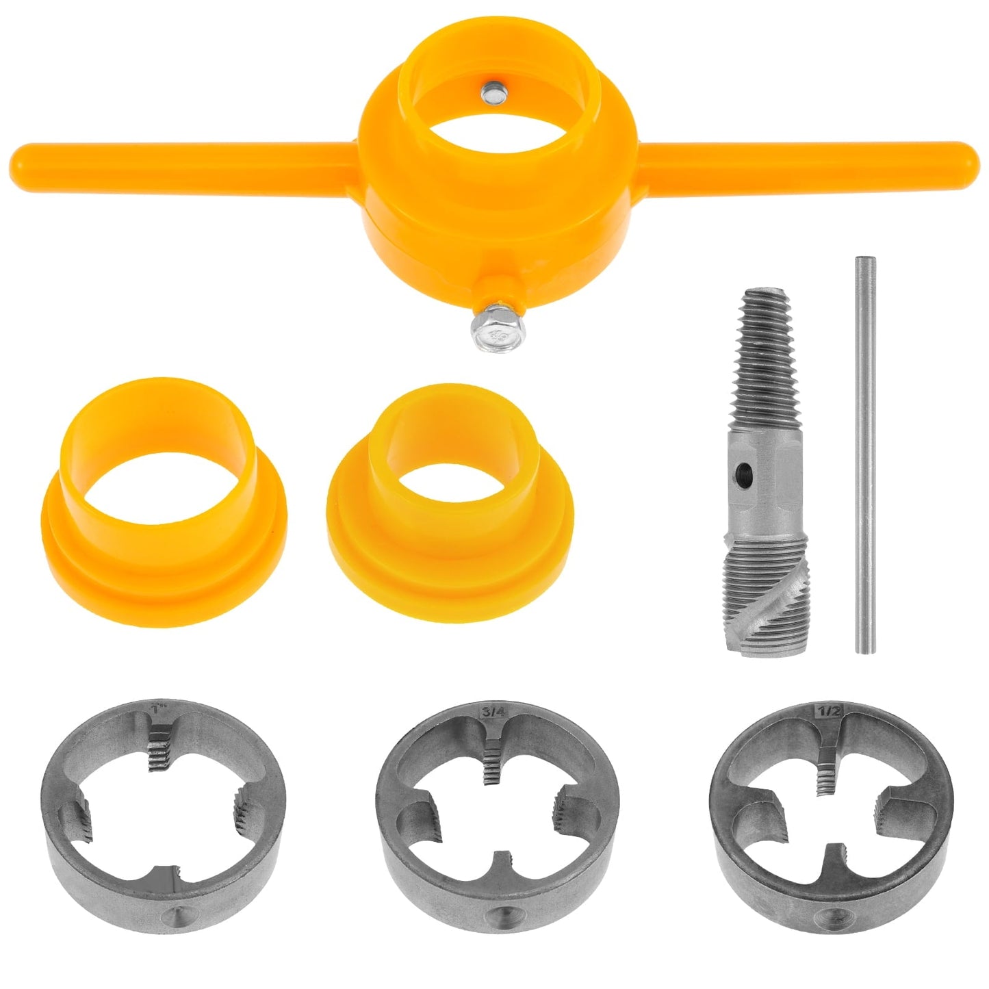 Plastic Pipe Thread Die Kit