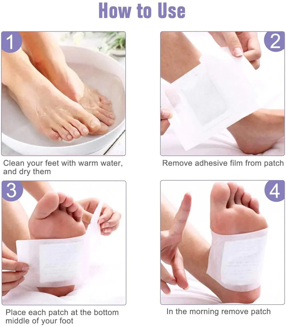 FOOT PATCH DETOXIFY 10 PCS YT