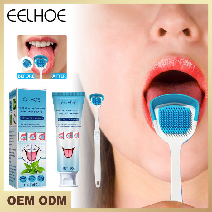 EELHOE Tongue Cleansing Gel Fight Bad Breath Special for Tongue TK