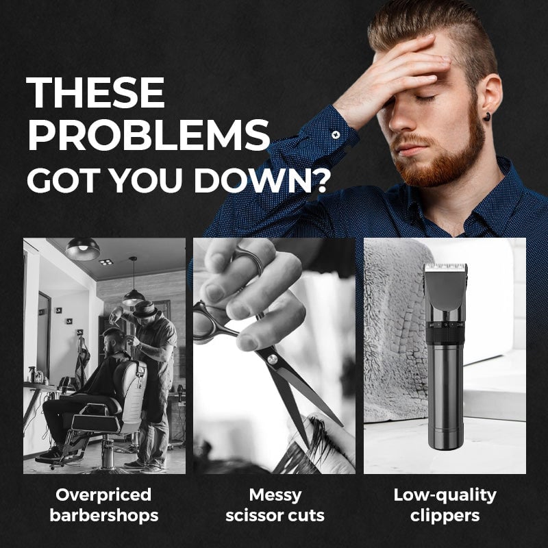 Digital Professional Hair Clipper Set YT