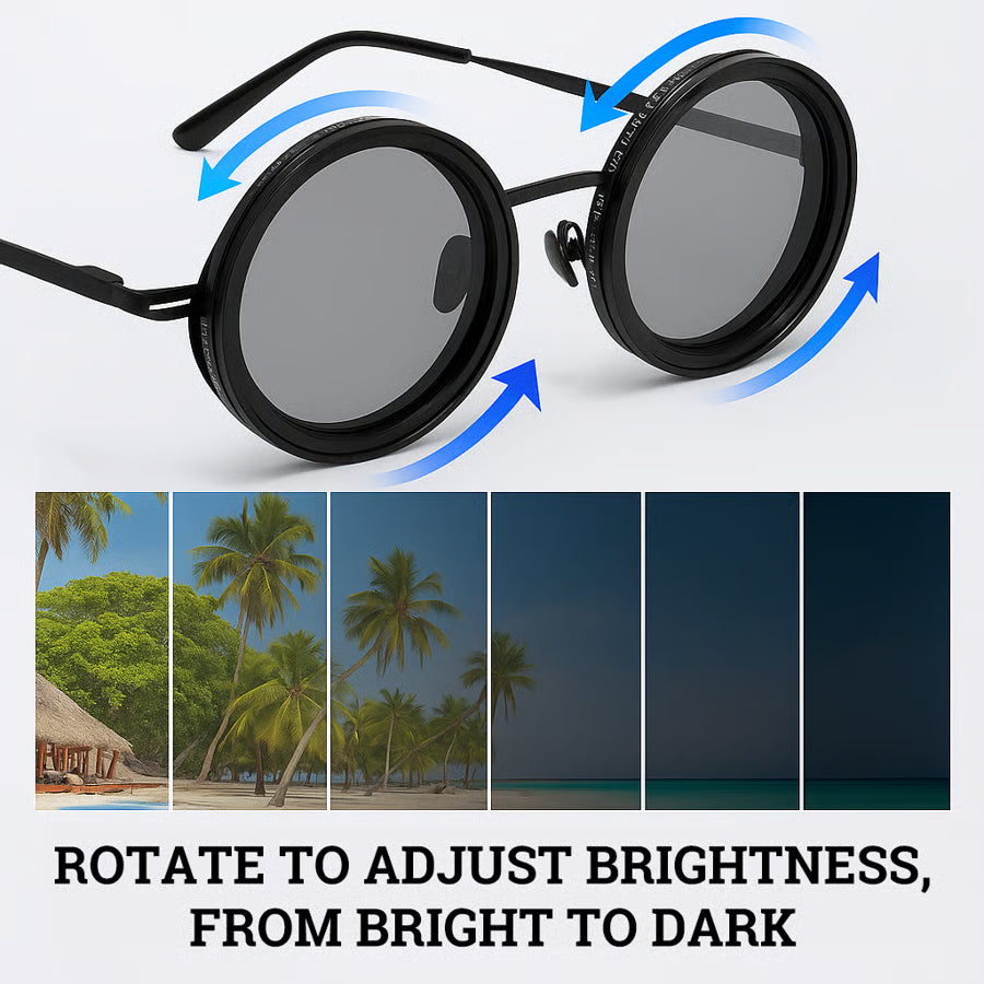 ND Adjustable Dimming Sunglasses