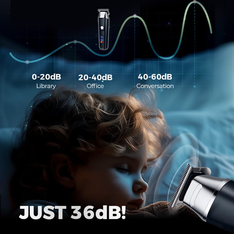 Digital Professional Hair Clipper Set YT