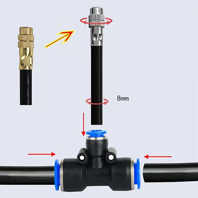 🔥Last Day🚿360° Curved Garden Automatic Irrigation System