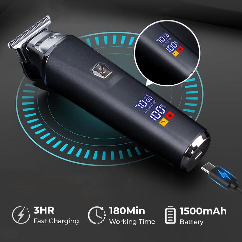Digital Professional Hair Clipper Set YT