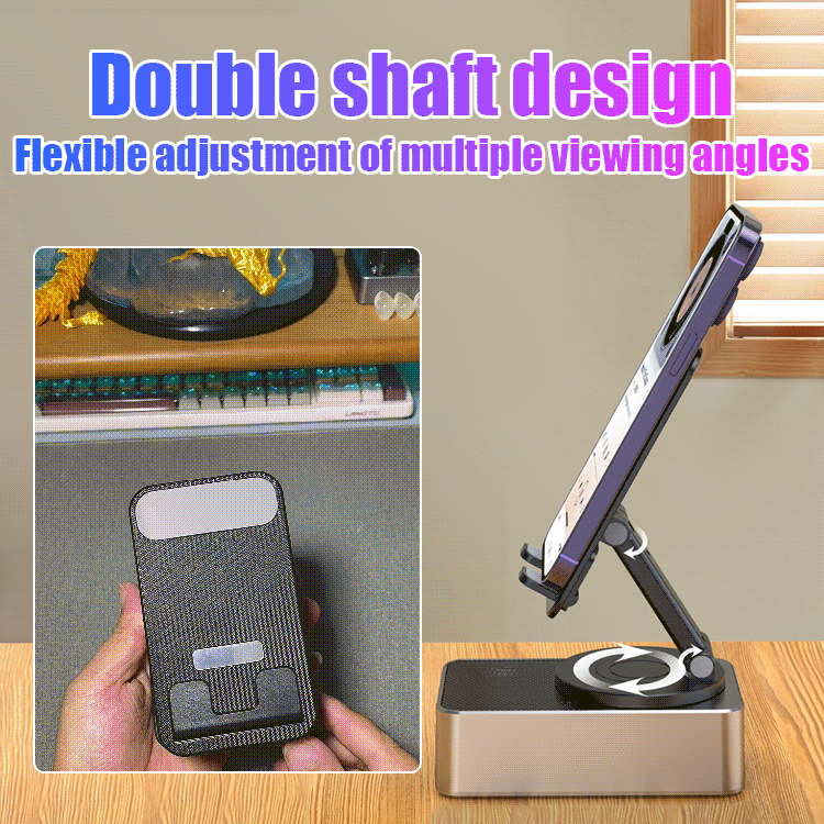 Ultimate 3-in-1 Tech Companion: Holder, Speaker, & Power Bank YT