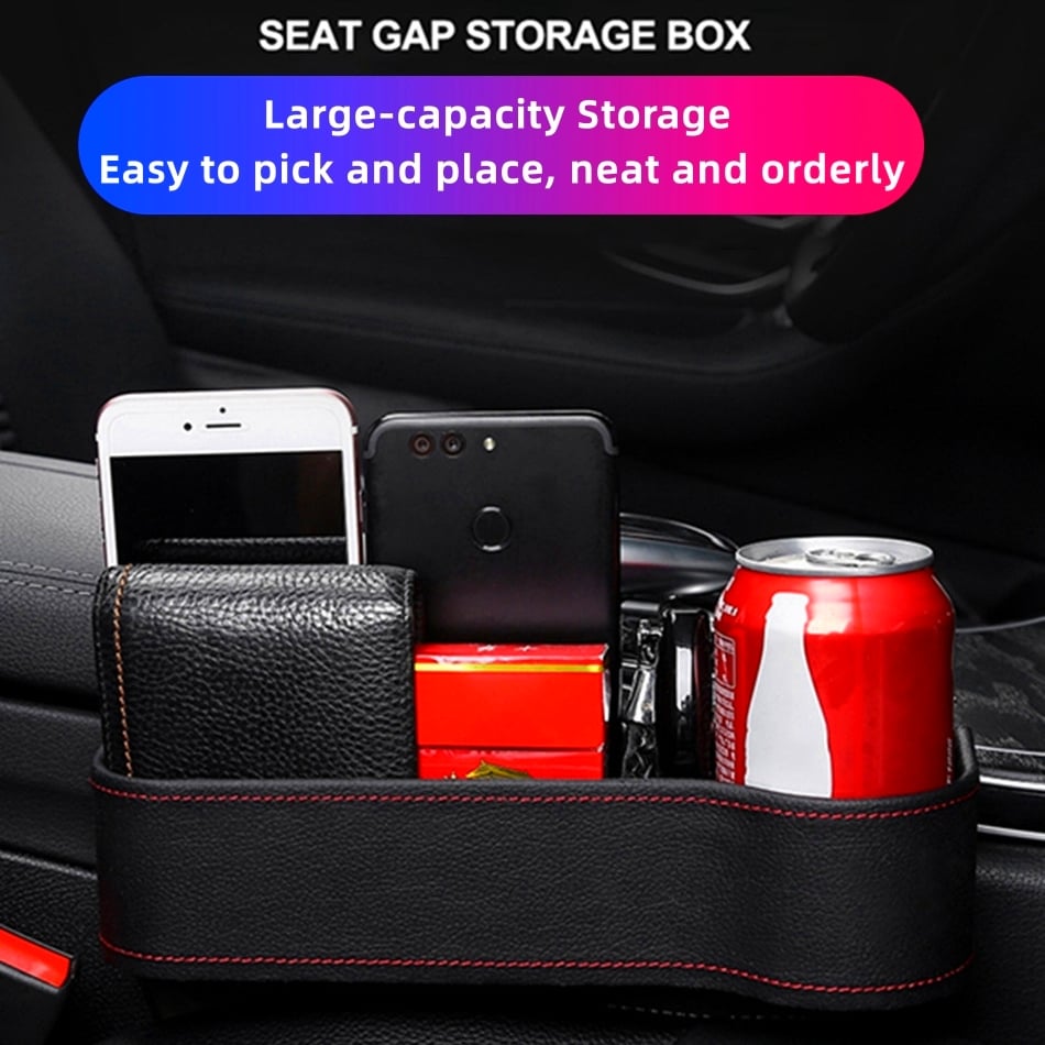 Automobile Seat Gap Filler Organizer(2 pcs)