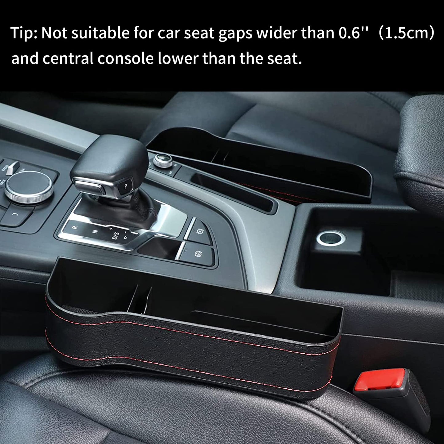 Automobile Seat Gap Filler Organizer(2 pcs)