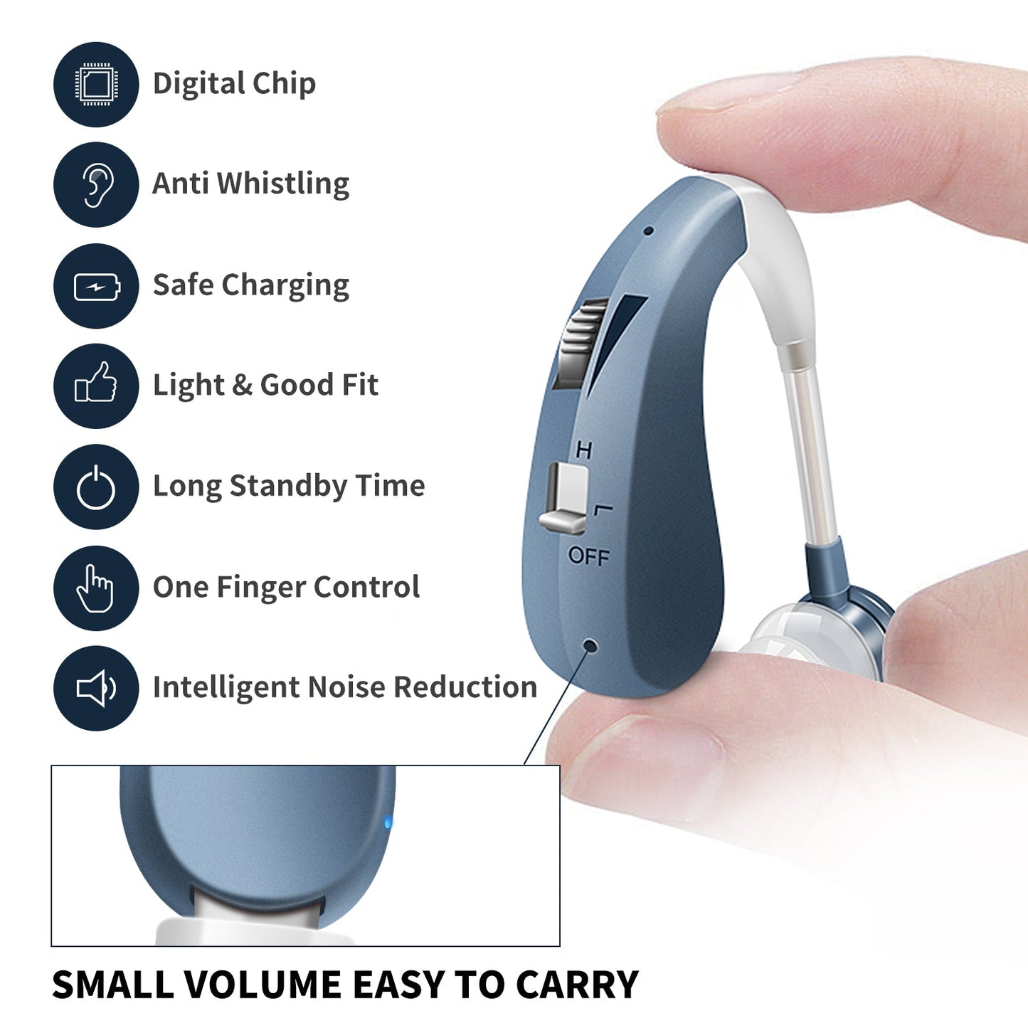 BTE Rechargeable Hearing Aids