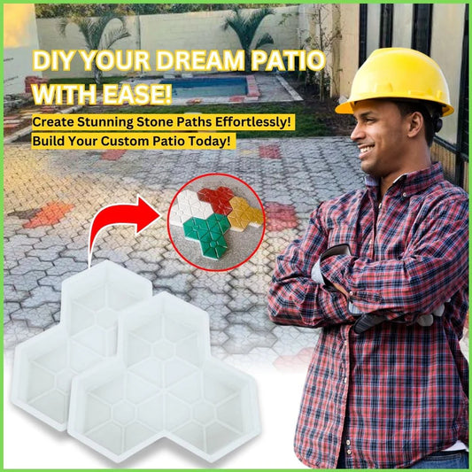 DIY Patio Paving Mold