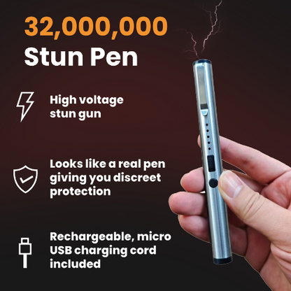 Power Self Defensive Flashlight Pen TK