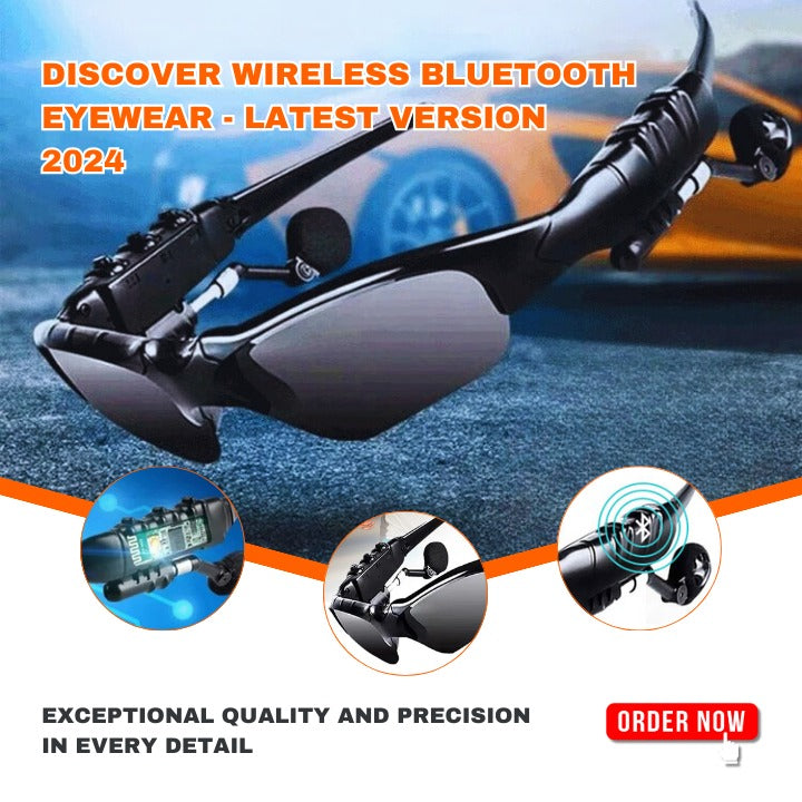 Wireless Bluetooth sunglasses polarized