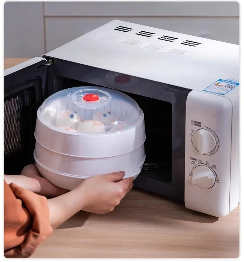 Microwave oven steamer YT