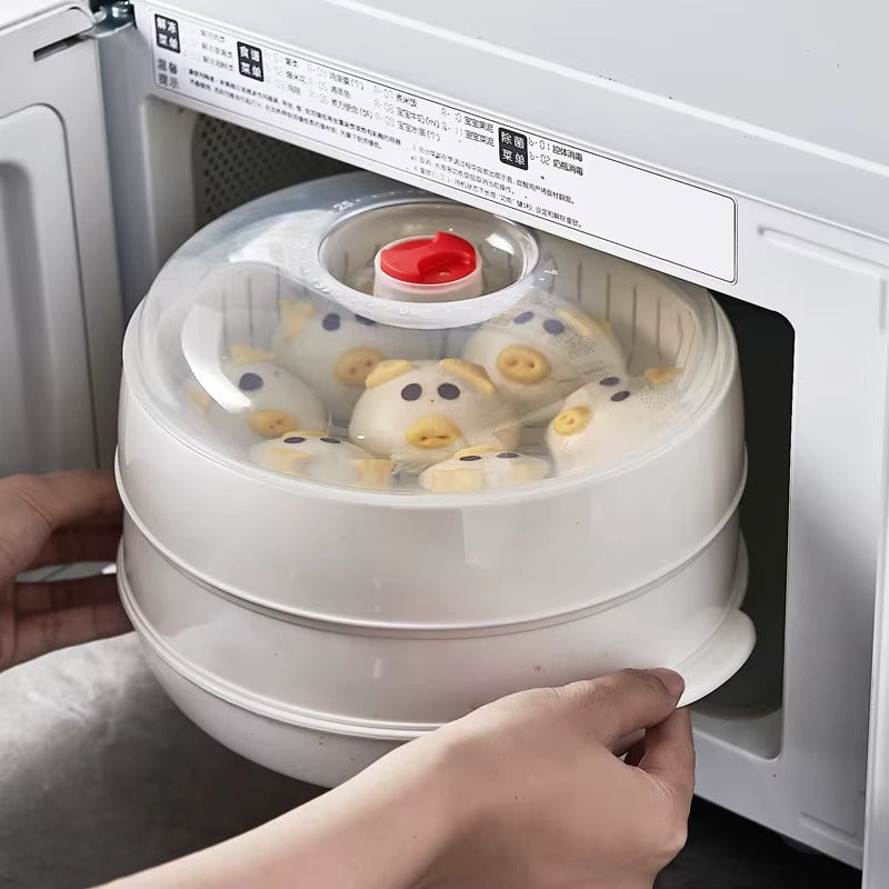 Microwave oven steamer YT
