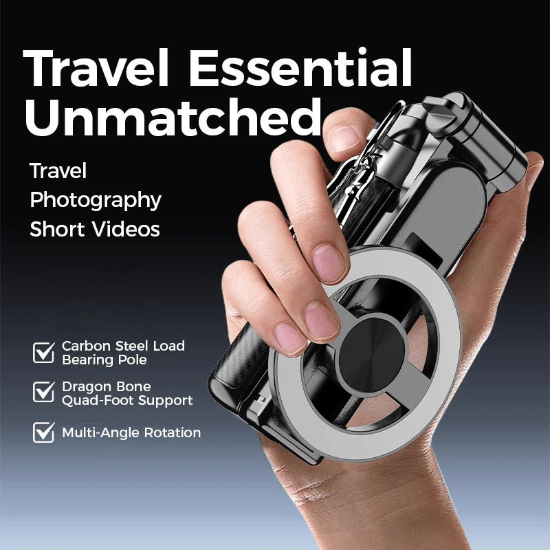Multifunctional magnetic selfie stick