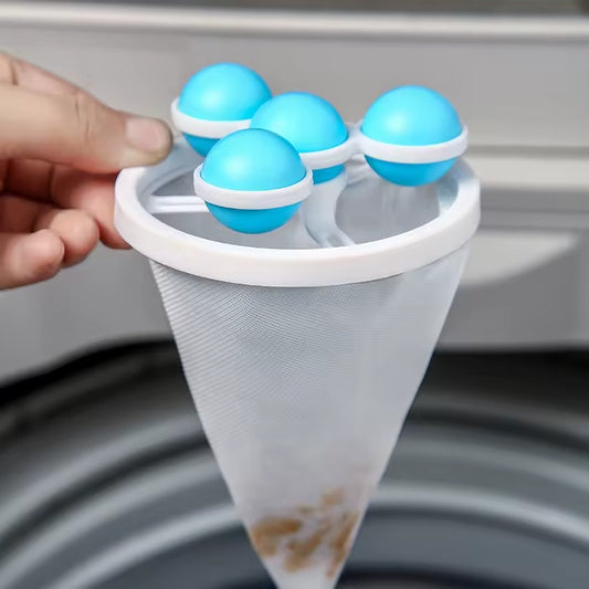 Washing Machine Lint Filter Bag Hair Remover