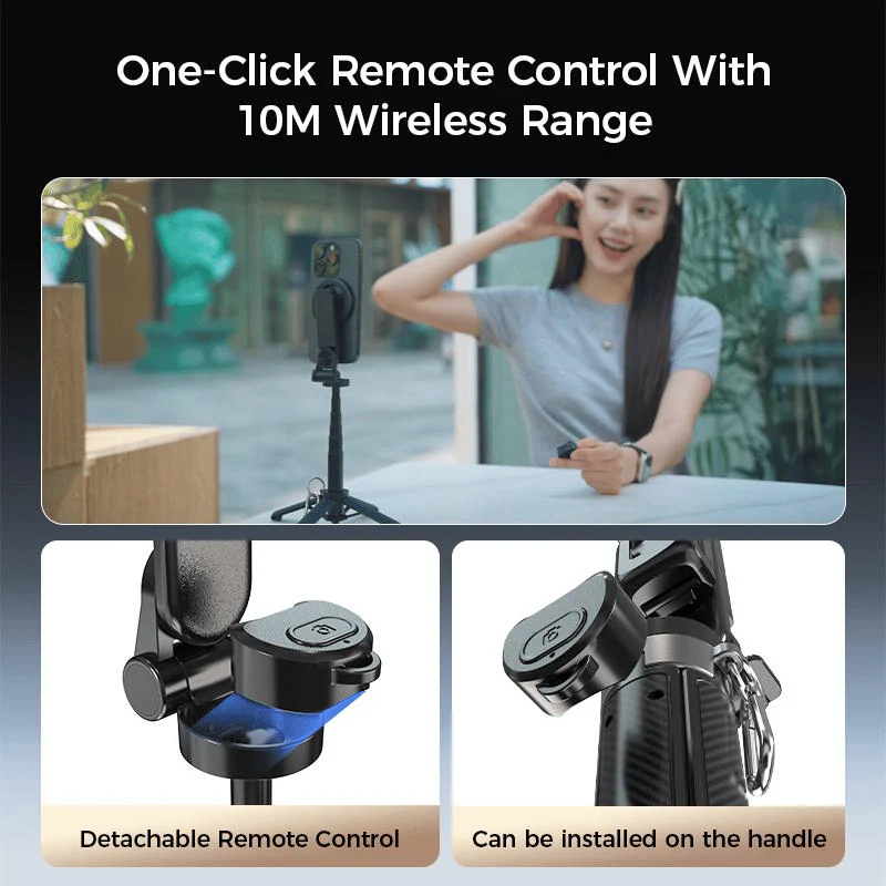 Multifunctional magnetic selfie stick