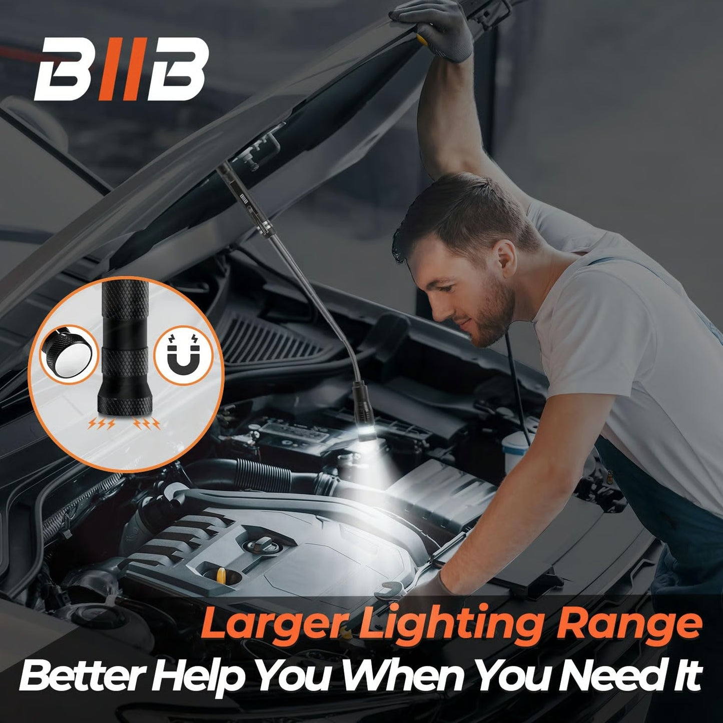 LED Magnetic Pickup Tool