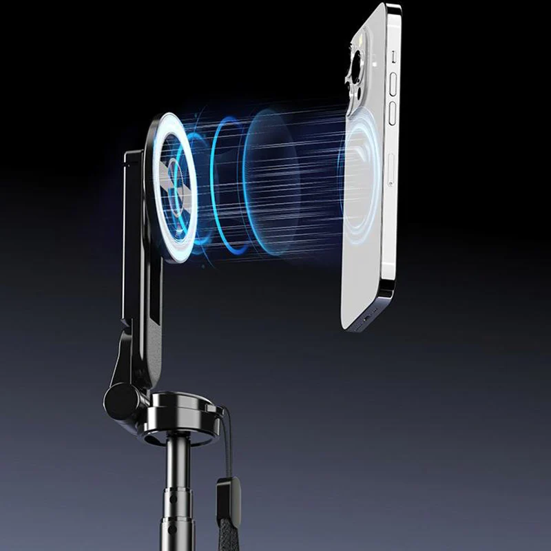Multifunctional magnetic selfie stick